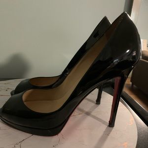 Authentic Peep Toe Louboutin
